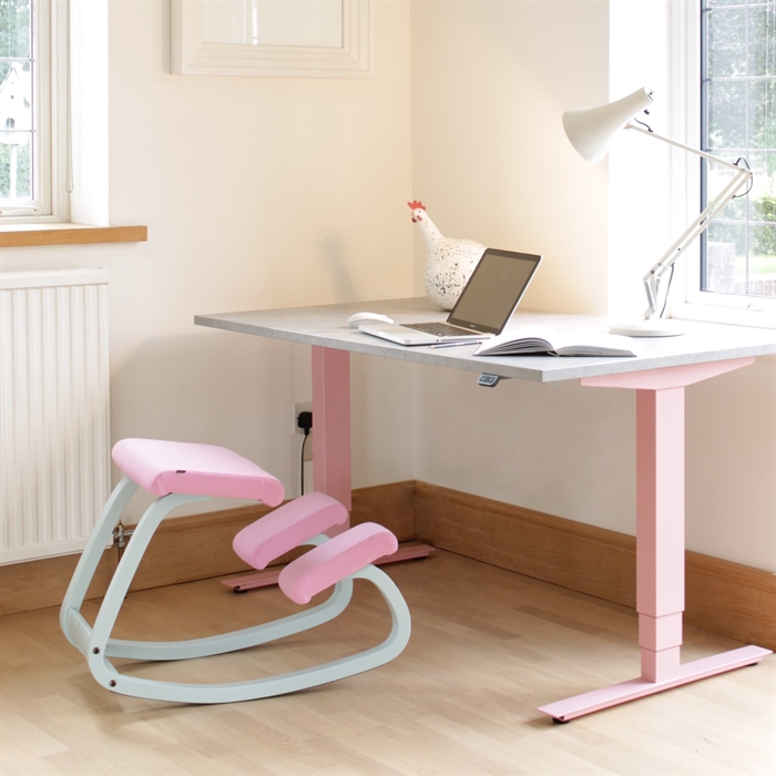 Pink best sale kneeling chair